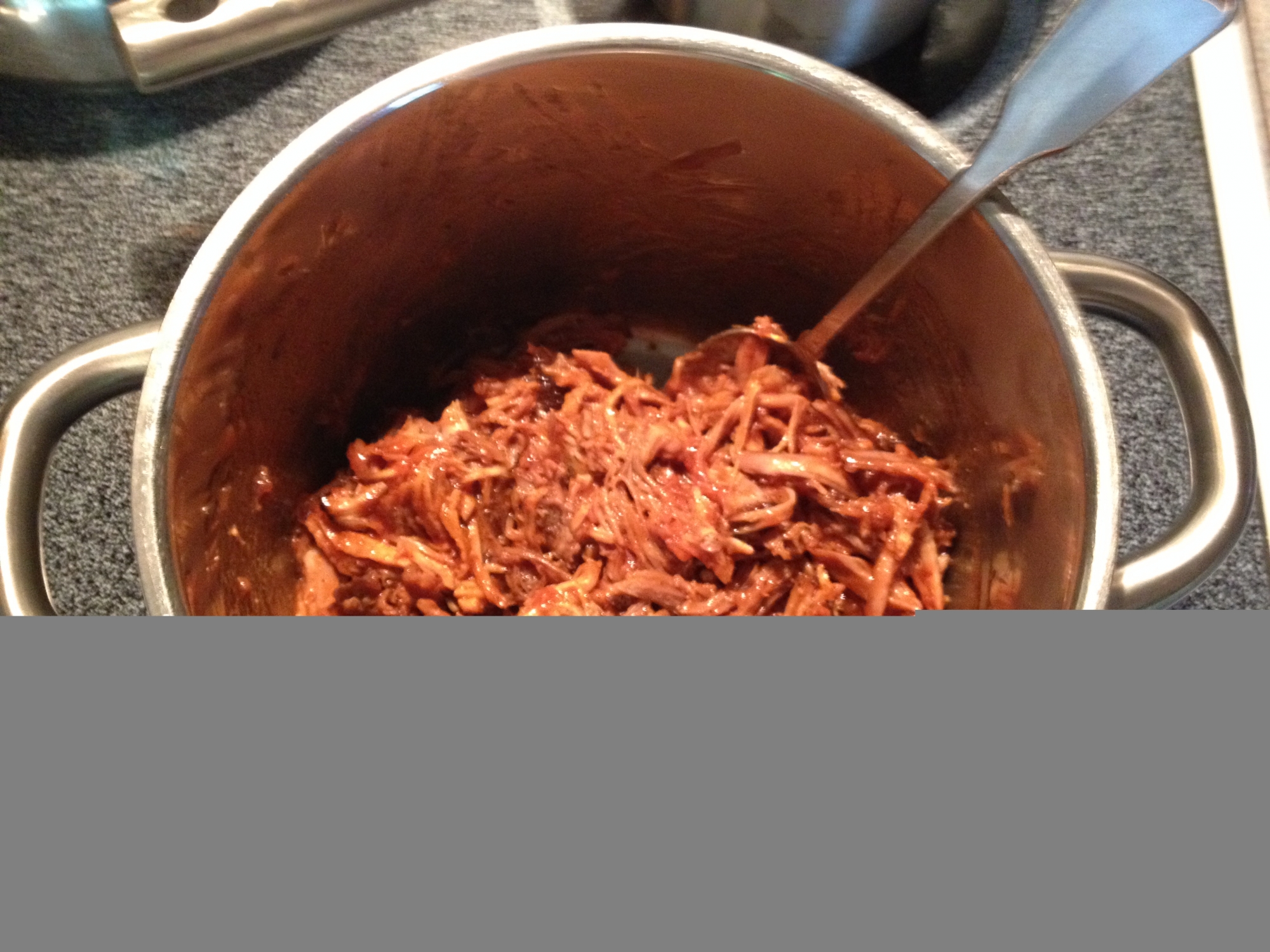 Pork Shoulder Roast Pulled Pork Sandwiches